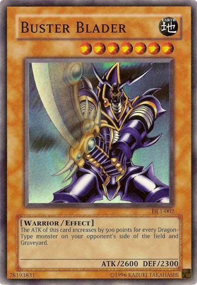 Buster Blader [DL1-002] Super Rare | Cracking-Singles