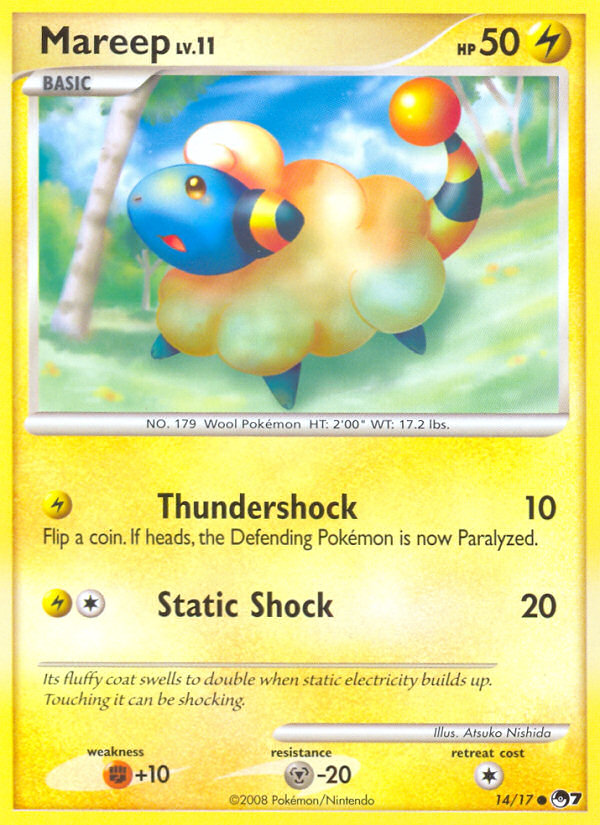 Mareep (14/17) [POP Series 7] | Cracking-Singles