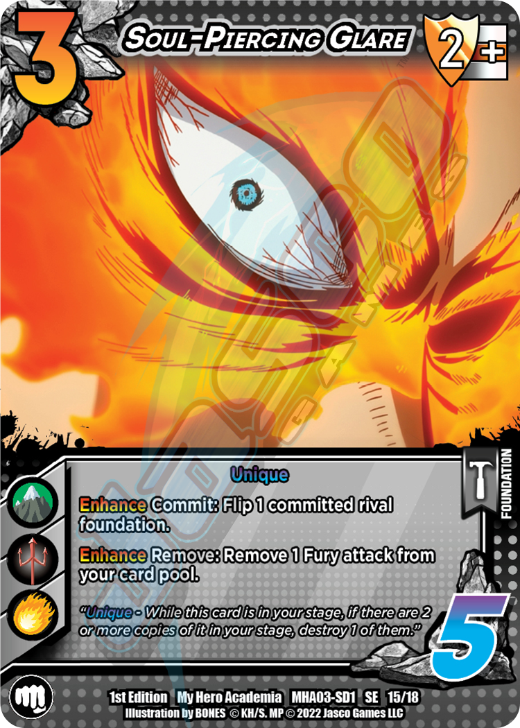 Soul-Piercing Glare [Endeavor Clash Deck] | Cracking-Singles