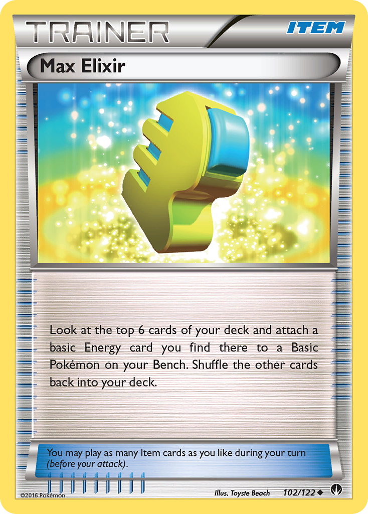 Max Elixir (102/122) [XY: BREAKpoint] | Cracking-Singles