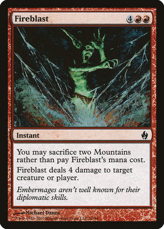 Fireblast [Premium Deck Series: Fire and Lightning] | Cracking-Singles