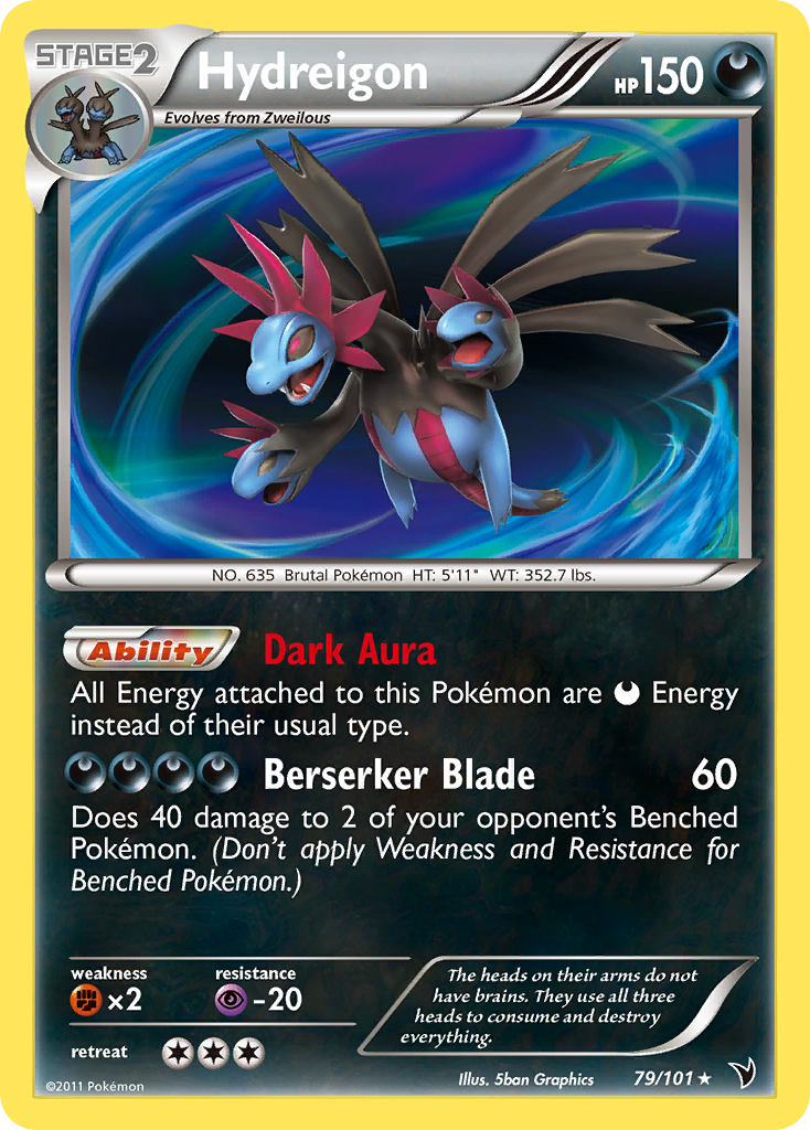 Hydreigon (79/101) [Black & White: Noble Victories] | Cracking-Singles