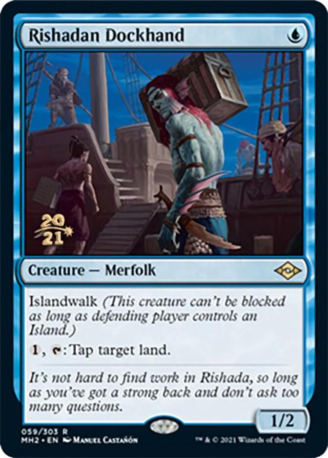 Rishadan Dockhand [Modern Horizons 2 Prerelease Promos] | Cracking-Singles