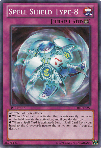 Spell Shield Type-8 [BP01-EN097] Common | Cracking-Singles