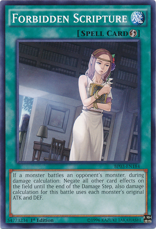 Forbidden Scripture [BP03-EN184] Common | Cracking-Singles