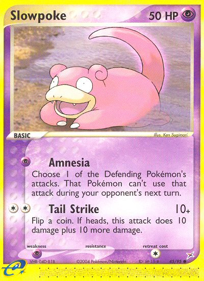 Slowpoke (45/95) [EX: Team Magma vs Team Aqua] | Cracking-Singles