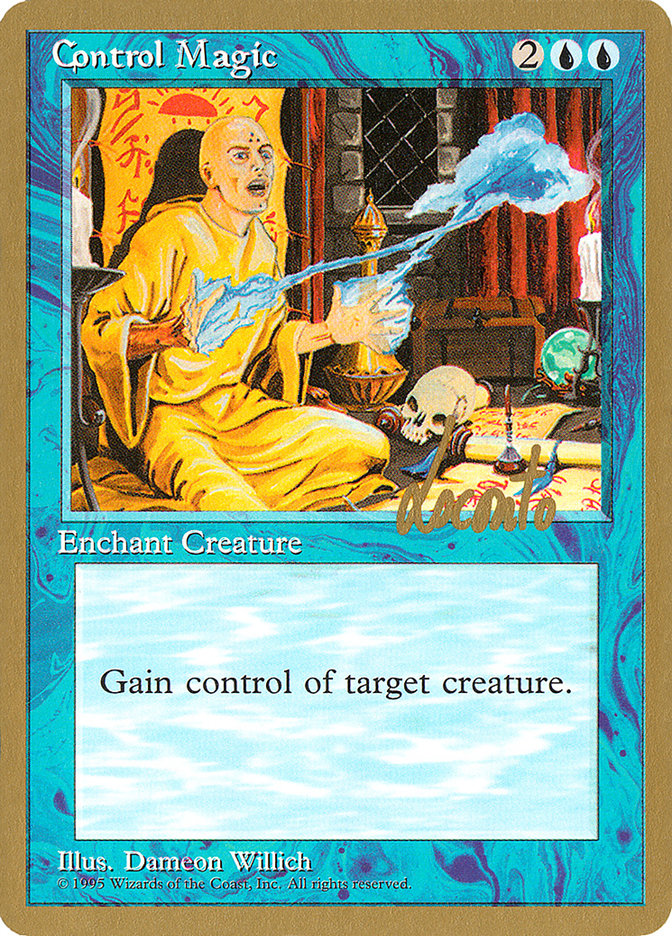 Control Magic (Michael Loconto) [Pro Tour Collector Set] | Cracking-Singles