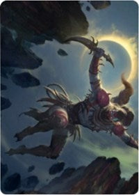 Nighthawk Scavenger Art Card [Zendikar Rising Art Series] | Cracking-Singles