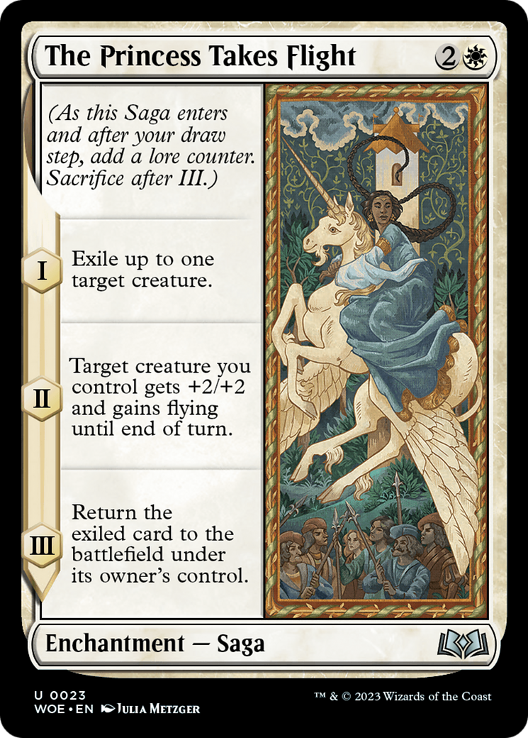 The Princess Takes Flight [Wilds of Eldraine] | Cracking-Singles