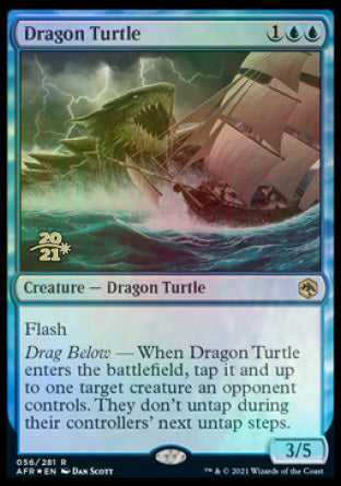 Dragon Turtle [Dungeons & Dragons: Adventures in the Forgotten Realms Prerelease Promos] | Cracking-Singles