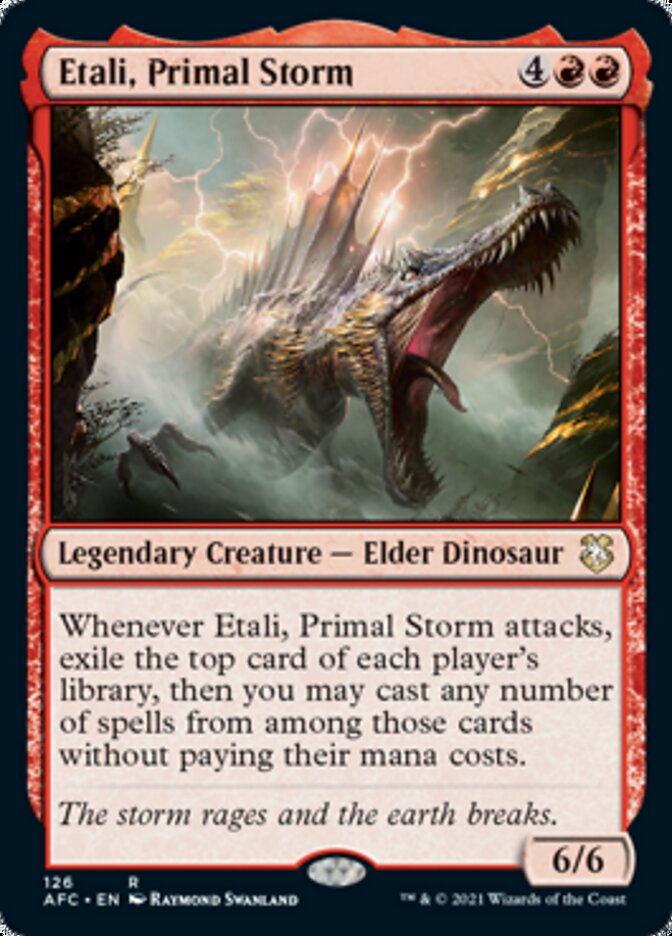 Etali, Primal Storm [Dungeons & Dragons: Adventures in the Forgotten Realms Commander] | Cracking-Singles