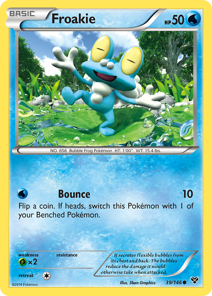 Froakie (39/146) [XY: Base Set] | Cracking-Singles