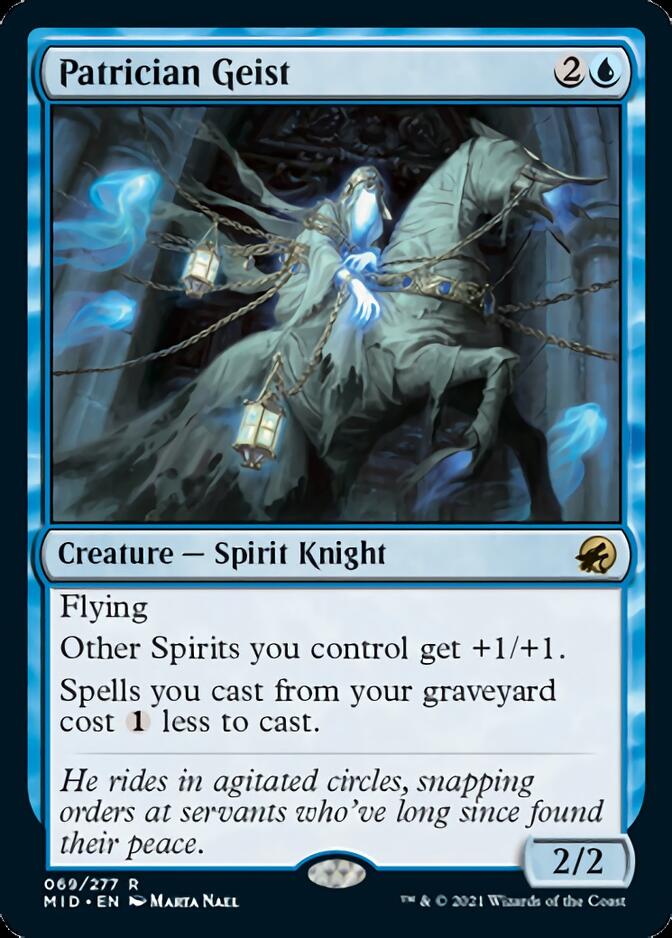 Patrician Geist [Innistrad: Midnight Hunt] | Cracking-Singles