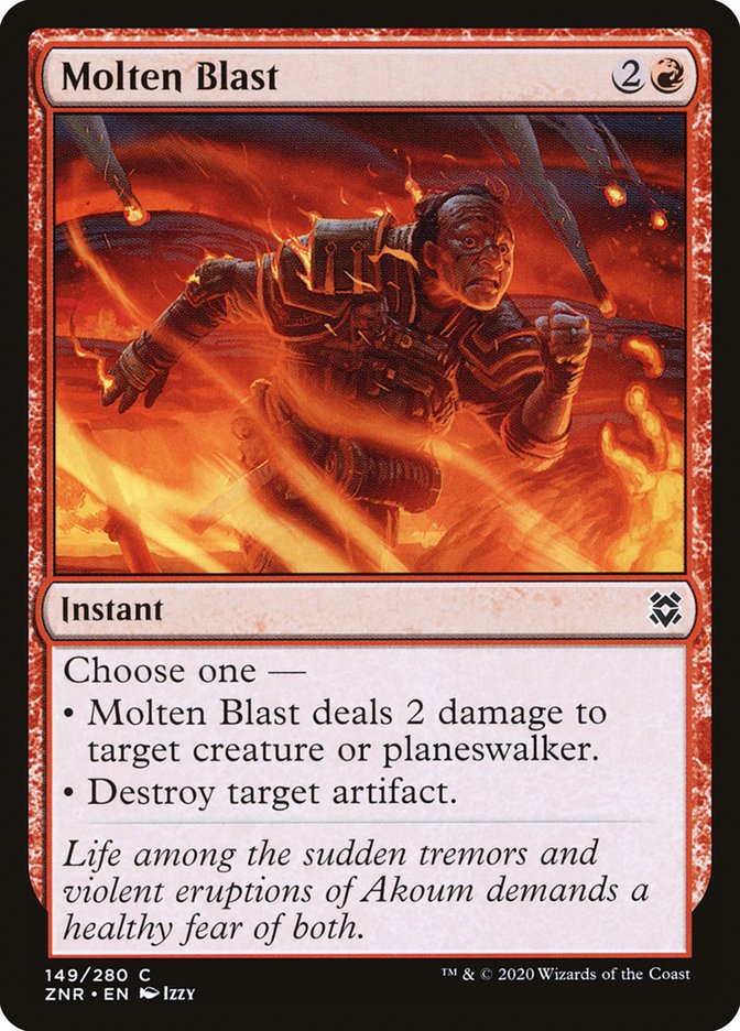 Molten Blast [Zendikar Rising] | Cracking-Singles