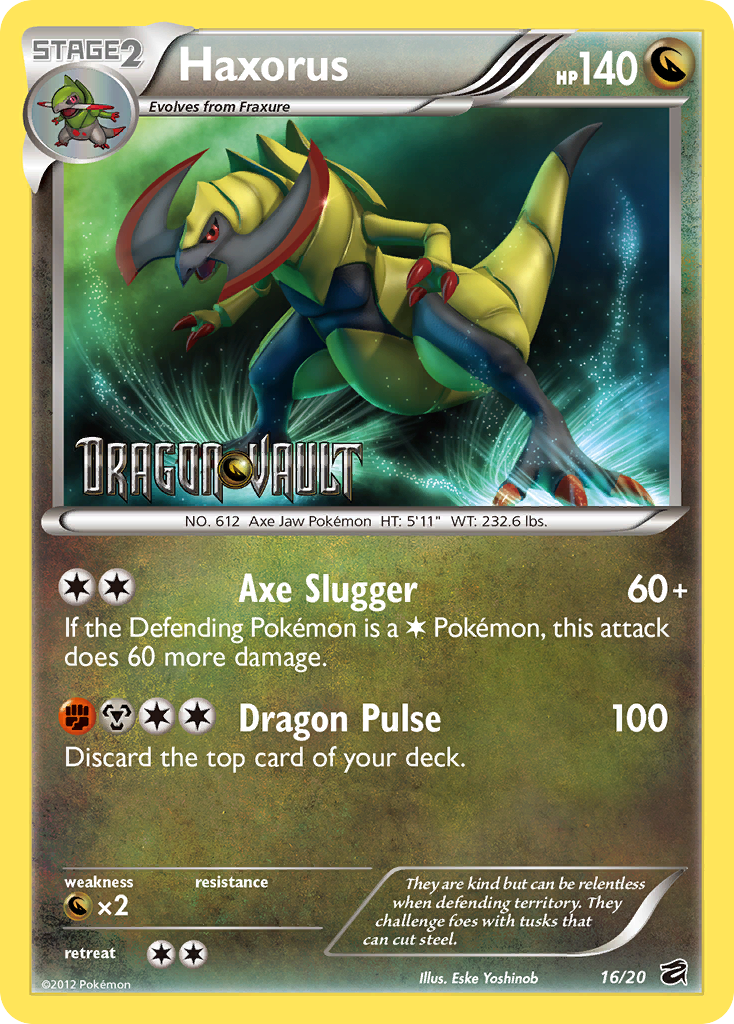 Haxorus (16/20) [Black & White: Dragon Vault] | Cracking-Singles