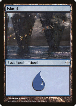 Island (234) [Rise of the Eldrazi] | Cracking-Singles