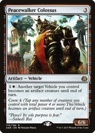 Peacewalker Colossus [Aether Revolt] | Cracking-Singles