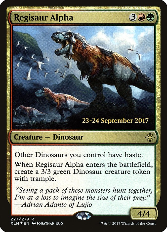 Regisaur Alpha  [Ixalan Prerelease Promos] | Cracking-Singles