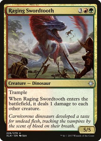 Raging Swordtooth [Ixalan] | Cracking-Singles