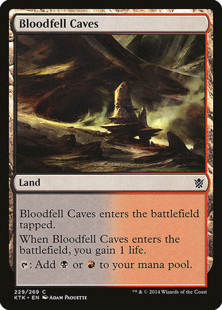 Bloodfell Caves [Khans of Tarkir] | Cracking-Singles