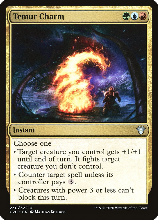 Temur Charm [Commander 2020] | Cracking-Singles