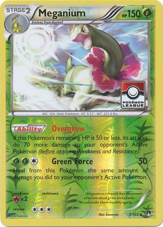 Meganium (3/122) (League Promo) [XY: BREAKpoint] | Cracking-Singles