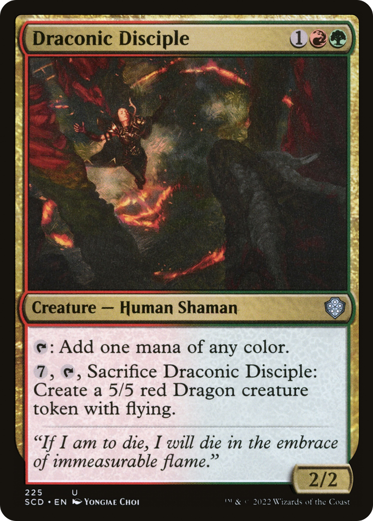 Draconic Disciple [Starter Commander Decks] | Cracking-Singles