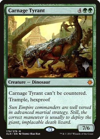 Carnage Tyrant [Ixalan Promos] | Cracking-Singles