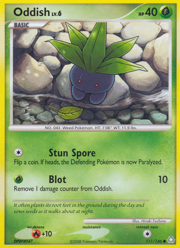 Oddish (111/146) [Diamond & Pearl: Legends Awakened] | Cracking-Singles