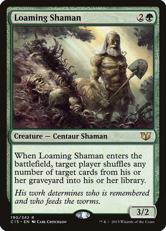 Loaming Shaman [Commander 2015] | Cracking-Singles