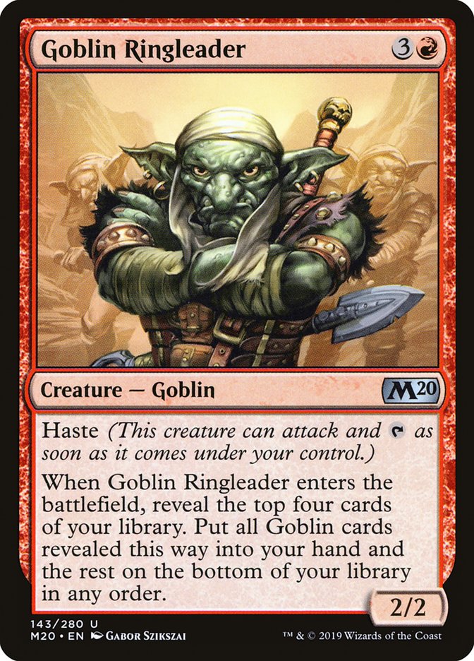 Goblin Ringleader [Core Set 2020] | Cracking-Singles