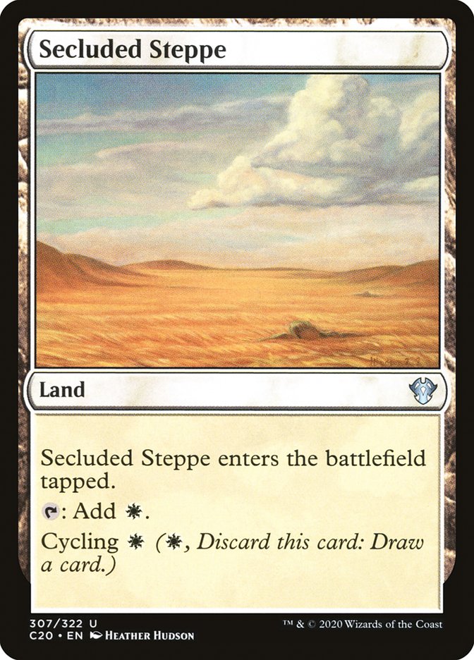 Secluded Steppe [Commander 2020] | Cracking-Singles