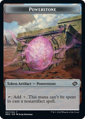 Powerstone // Construct (005) Double-Sided Token [The Brothers' War Tokens] | Cracking-Singles