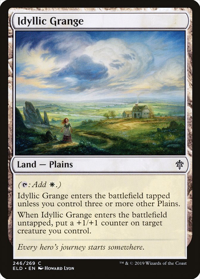 Idyllic Grange [Throne of Eldraine] | Cracking-Singles