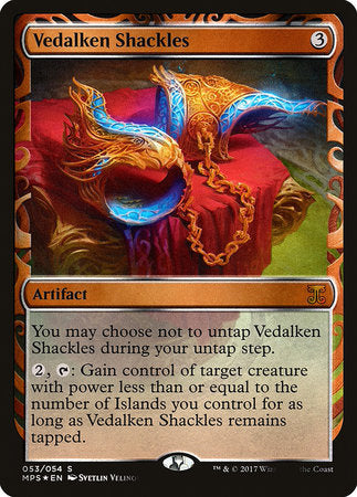 Vedalken Shackles [Kaladesh Inventions] | Cracking-Singles