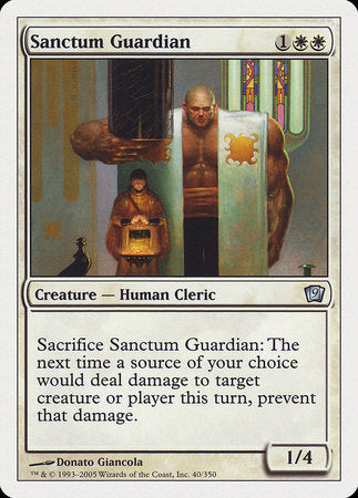 Sanctum Guardian [Ninth Edition] | Cracking-Singles