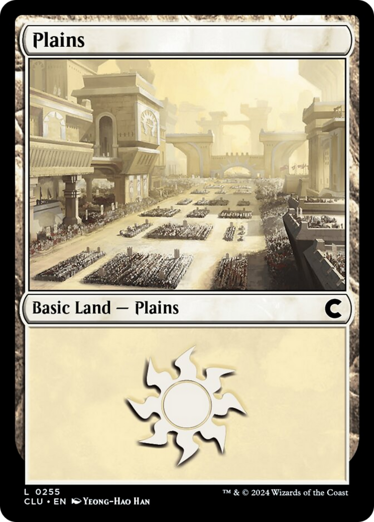 Plains (0255) [Ravnica: Clue Edition] | Cracking-Singles