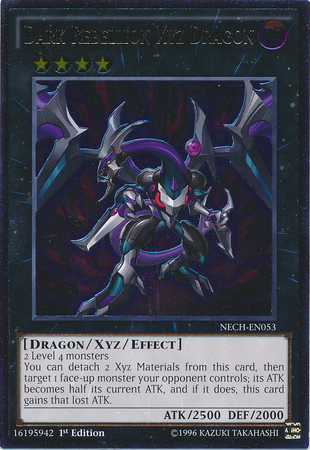 Dark Rebellion Xyz Dragon [NECH-EN053] Ultimate Rare | Cracking-Singles