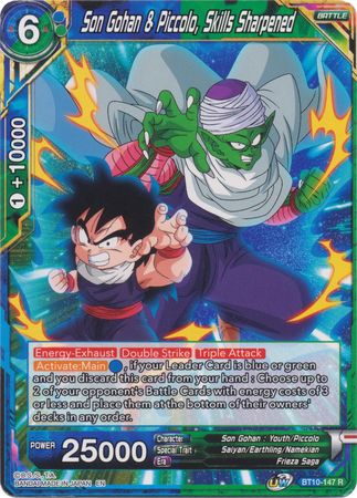 Son Gohan & Piccolo, Skills Sharpened [BT10-147] | Cracking-Singles