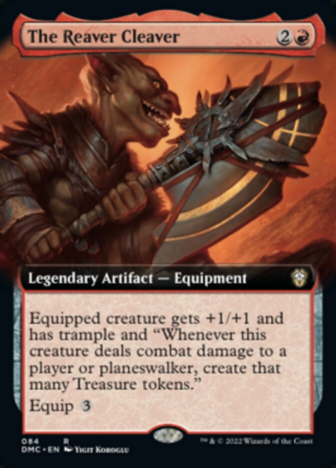 The Reaver Cleaver (Extended Art) [Dominaria United Commander] | Cracking-Singles