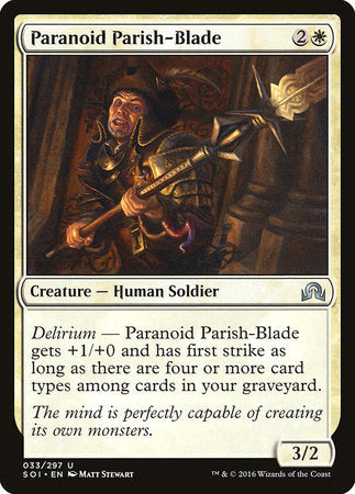 Paranoid Parish-Blade [Shadows over Innistrad] | Cracking-Singles