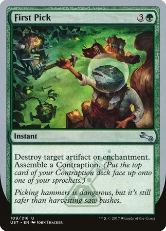 First Pick [Unstable] | Cracking-Singles