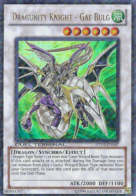 Dragunity Knight - Gae Bulg [DT03-EN087] Ultra Rare | Cracking-Singles