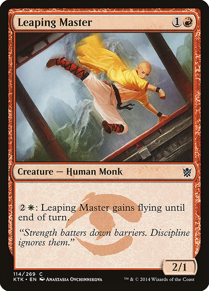 Leaping Master [Khans of Tarkir] | Cracking-Singles