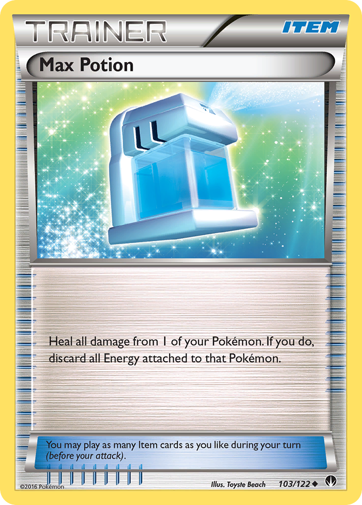 Max Potion (103/122) [XY: BREAKpoint] | Cracking-Singles