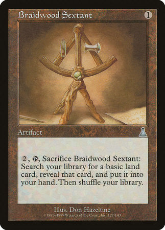 Braidwood Sextant [Urza's Destiny] | Cracking-Singles