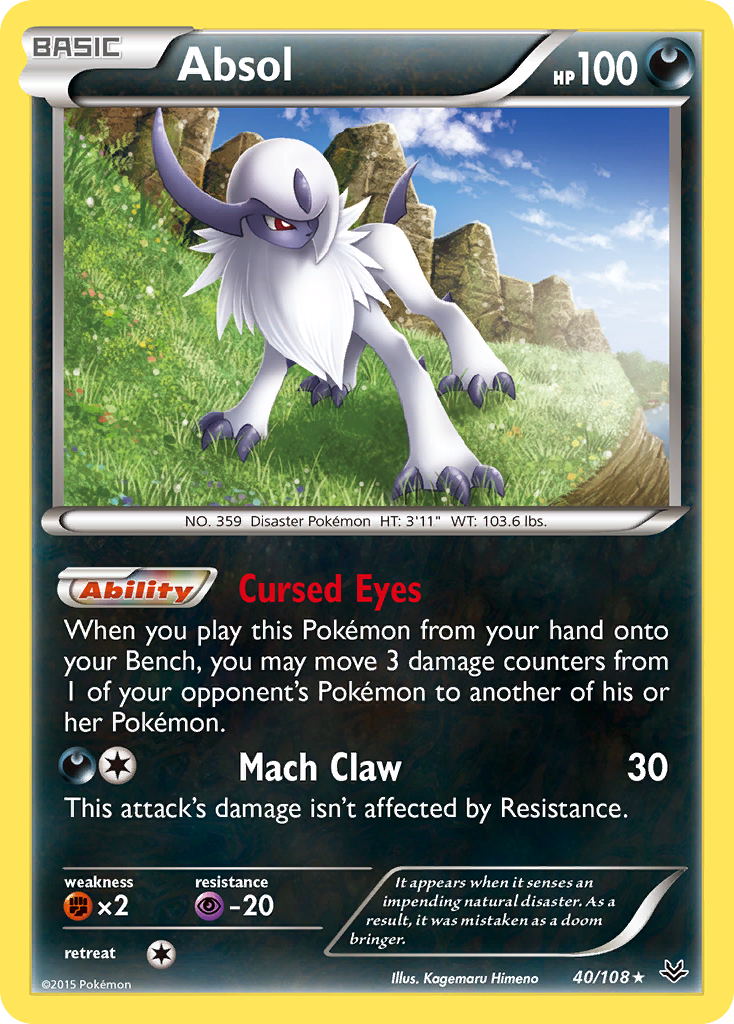 Absol (40/108) [XY: Roaring Skies] | Cracking-Singles