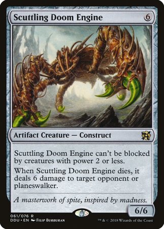 Scuttling Doom Engine [Duel Decks: Elves vs. Inventors] | Cracking-Singles