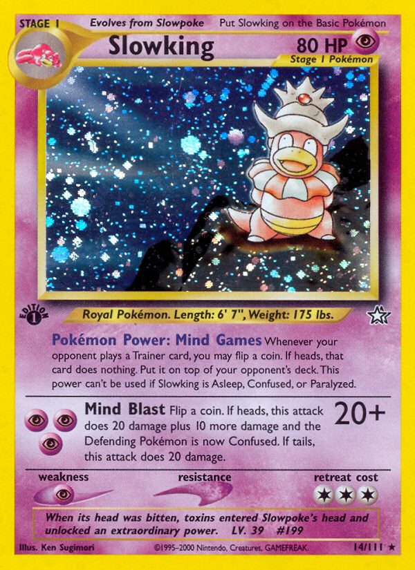 Slowking (14/111) [Neo Genesis 1st Edition] | Cracking-Singles