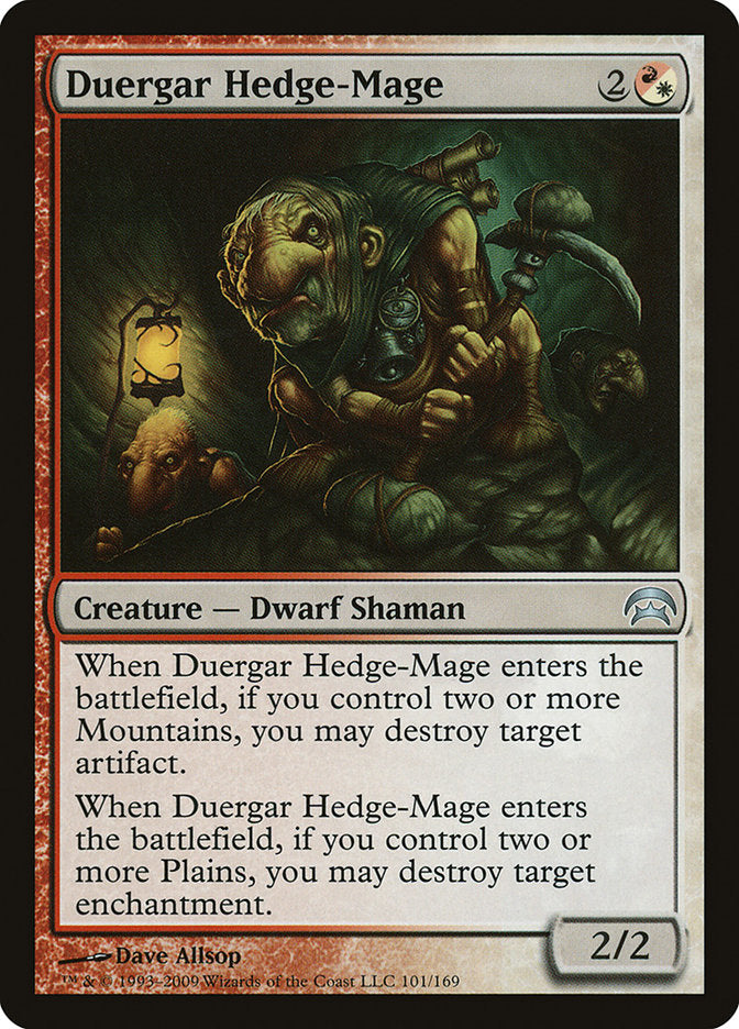 Duergar Hedge-Mage [Planechase] | Cracking-Singles